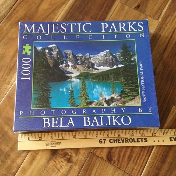 New Factory Sealed Majestic Parks Banff National Park Puzzle by Bela Baliko - Picture 2 of 4